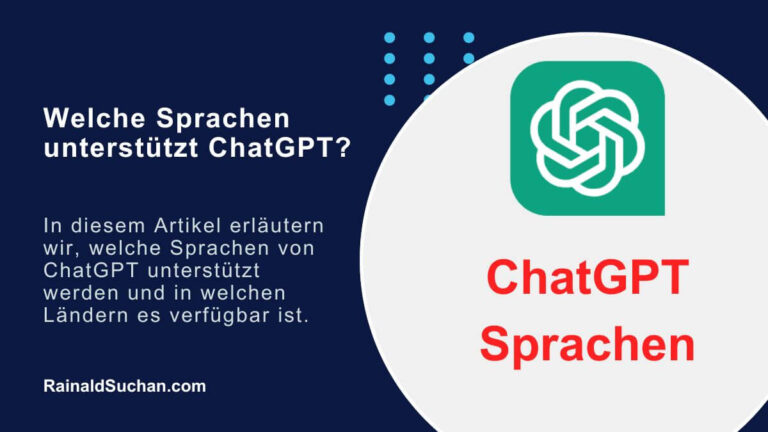 Welche Sprachen unterstützt ChatGPT?