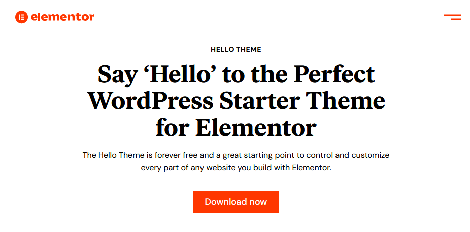 Hello-Elementor Theme