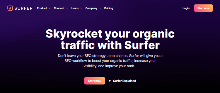 Surfer SEO Software